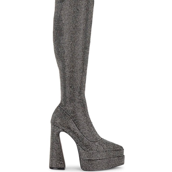 Steve Madden Silver Sultry Boot - Picture 1 of 2